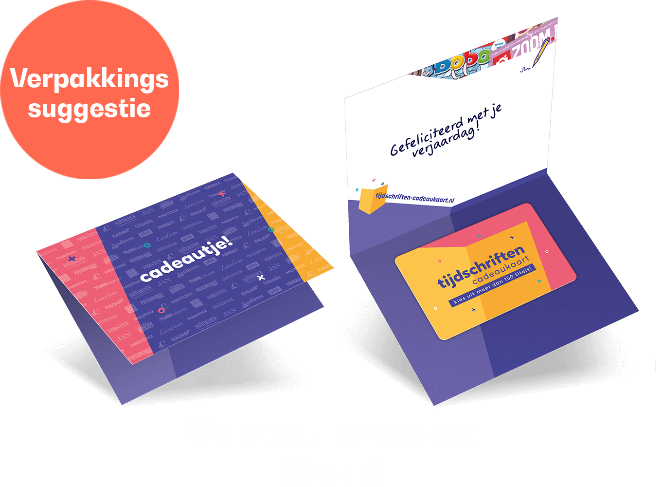 Cadeau Envelop Tijdschriften